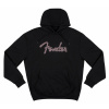 Fender Spaghetti Logo Wavy Checker Hoodie Pink XL