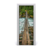 Fototapeta na dvere visiaci most 75x205