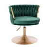 Otočná stolička Baroko Velur Manhattan
