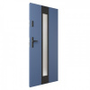 ALU-DOOR - Ocelohliníkové vedľajšie vchodové dvere AluDoor 55mm S37 BLACK C