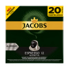 Jacobs Espresso 12 Ristretto pražená mletá káva 20 kapsúl 104 g