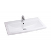 Cersanit Como umývadlo 80x45 cm obdĺžnik umývadlo na nábytok biela K32-004-BOX