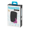 Happyrabbit Cock Kit - vibračný krúžok na penis s úložným vreckom fialový