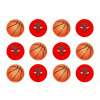 POPLATOK NA BÁBOVKY MUFFINKI sada na narodeniny 12ks - CHICAGO BULLS NBA