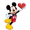 CUKROVÁ TLAČ jedlý obrázok na tortu Cukrová hmota Potlač Myšiak Mickey Mickey 3