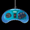 Retro-Bit SEGA Mega Drive 6-button Arcade Pad (Clear Blue) (USB Version) SMD-6but-CBUSB