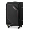 Solier Softflex 2240 stredný mäkký kufor M 23“ čierny/hnedý M 23 SOLIER SOFTFLEX 2240 czarno-brązowa