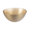Skleněná mísa Orion pr. 21cm zlatá