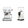 Ascaso Dream PID, Cloud White + Eureka Mignon Perfetto, CR white