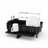 Simplehuman COMPACT Sušička - Odkvapkávač na riad / Čierny Matný
