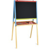 Jeujura Drevená multiaktívna tabuľa 56x43 cm s príslušenstvom