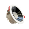 NEDES LDL722 Zapustené podhľadové LED svietidlo COB 11,5W, 4000K, 840lm, IP20, biela