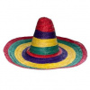 Farebný klobúk sombrero - Mexiko 50 cm