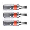 FORTUM-KITO hrot plochý sada 3ks, 3x25mm, S2 4741103