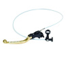 ACCOSSATO Brake lever folding ACCOSSATO RA002 with integrated remote adjuster for original brake master cylinders zlatá