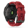 Pásik Tech-protect pre Garmin 22 mm červený