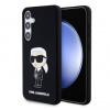 Karl Lagerfeld Liquid Silicone Ikonik NFT Samsung Galaxy S24 Plus čierne