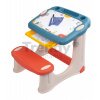 Lavica na kreslenie Magical Desk Smoby Kresli a zmaž s 3 odkladacími priestormi a 12 doplnkami od 24 mes SM420224