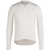 Pánsky cyklistický dres Rapha Men's Pro Team Long Sleeve Lightweight Jersey - White Alyssum/Silver Grey M