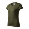 MALFINI BASIC 134 Tričko dámske 1346914 M 69 military