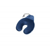 Samsonite Comfort Travelling MEMORY FOAM PILLOW + POUCH Midnight Blue modrá