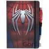 Poznámkový blok s perom Marvel - Spiderman: Logo - Spiderman