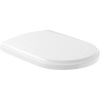 VILLEROY & BOCH Hommage WC sedadlo s poklopom (závesy z ušľachtilej mosadze), s funkciou QuickRelease a Softclosing, biela alpská, 8809S6R1
