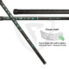 SALMING P-Series Carbon Pro 2.0 F27 Shaft Black-Blue 100cm (=111cm)