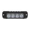 Profesionálne výstražné LED svetlo pre exteriér, zelené, 12–24 V, ECE R10