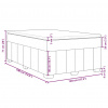 vidaXL Boxspring posteľ s matracom sivohnedá 120x190 cm látka - Šedohnedá - 212254-200558