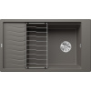 Kuchyňský dřez Blanco Elon XL 8 S Šedá vulkán, s odkapávací mřížkou, bez excentru 527255