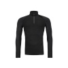 Ortovox 230 Competition Zip Neck Men's, Black Raven - pánské triko M