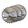 Pílové kotúče 3 ks TCT 205 × 30/25/18/16 mm Silverline 408979