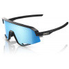 100% SLENDALE - Matte Black - HiPER Blue Multilayer Mirror Lens