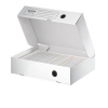 Archívny box, A4, 80 mm, otváranie smerom nahor, LEITZ Infinity, biely