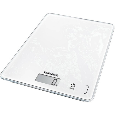 Soehnle KWD Page Compact 300 digitálna kuchynská váha s upevnením na stenu Max. váživosť=5 kg biela; 61501