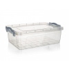 Brilanz Box úložný GEMA 7l, 37x25x12cm, víko, klip, PH ŠE/TRA
