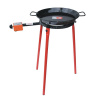 Set horák L30 Paella 30 cm dva okruhy, stojan a panva smalt 40 cm (Ideálny varič na varenie nielen pod šírym nebom)
