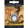 Cínový vikingský prsteň so skrúteným vzorom