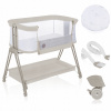 LIONELO Postieľka Luna 2v1 Beige Sand
