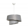 Asir | Luster na lanku BARETTE 1xE27/60W/230V strieborná/lesklý chróm | AS0446