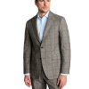 Charles Tyrwhitt Ultimate Performance Check Suit Jacket — Cappuccino - Slim fit | 50 | Štandardné