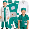 KOSTÝM KOSTÝM DOKTORA LEKÁRA OŠETROVATEĽKA DOKTOR LEKÁR 104 110