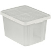 CURVER ESSENTIALS úložný box 26L 34 x 44 x 27 cm transparentný 00755-001