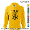 Mikina RANGER® - FIGHTER - a Žltá 3XL