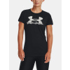 Under Armour Tech Solid Script SSC Black/Gray Mist S