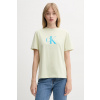 Calvin Klein Jeans tričko dámske bavlnené LV047B865G zelená S