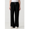 Karl Lagerfeld Jeans teplákové nohavice dámske s viskózou B3W10024 čierna XL