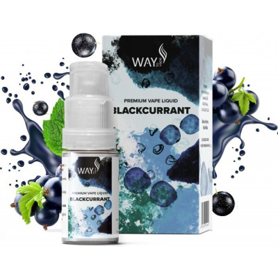 e-liquid 10ml WAY to Vape Blackcurrant - 0mg 0mg 0mg