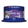 Verbatim DVD+R Wide Inkjet Printable No ID Brand 4,7 GB 50 kusov (43512)